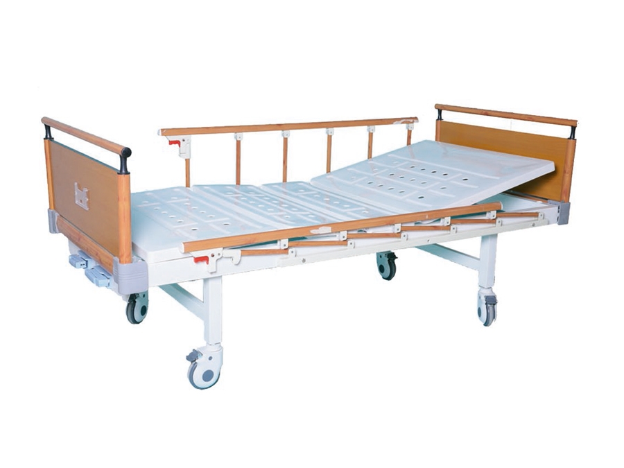 SL-11(M08)雙搖護理床(復合床頭四角剎車)